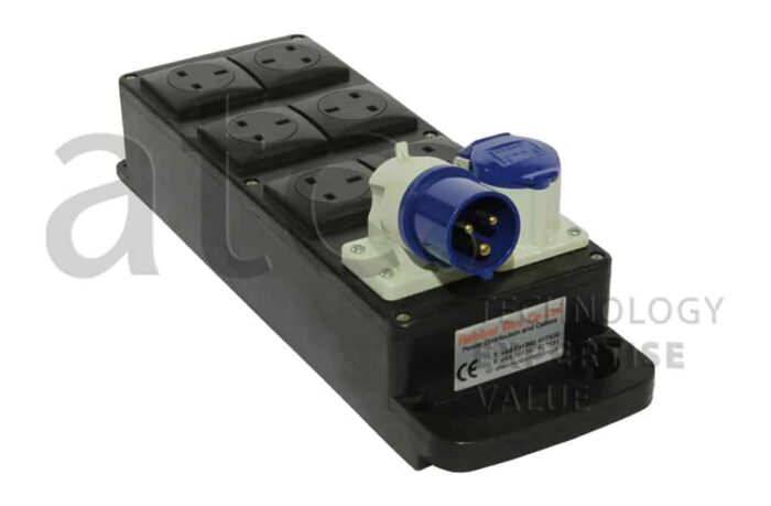 16A 1PH - 6 x 13A 1PH - 1 x 16A 1PH