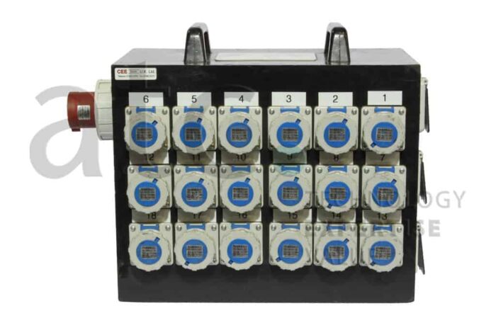 63A 3PH - 18 x 16A 1PH Distro