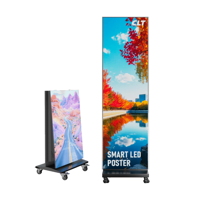 Foldable LED Poster